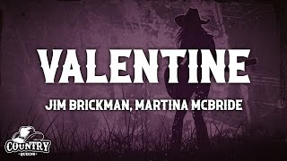 Martina McBride Jim Brickman  Valentine Lyrics [upl. by Seligman]