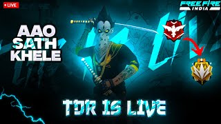 New CSRanked Season🚀Serious Rank Push🤯💫After Long⌚🔥Gameplay TDR Live ff livestream [upl. by Neehar]