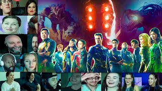 ETERNALS  MOVIE REACTION MASHUP MOVIE REACTION [upl. by Adnanref]