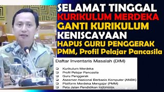 RDPU KOMISI X DPR PEMBAHASAN PERGANTIAN KURIKULUM MERDEKA GURU PENGGERAK DAN PMM [upl. by Nelle332]