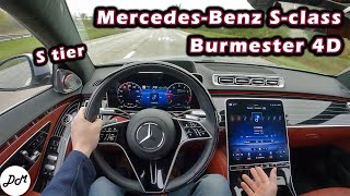 2021 MercedesBenz Sclass – Burmester 4D 31speaker Sound System Review [upl. by Lecirg]