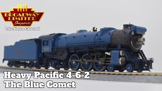 Review  Heavy Pacific 462  The Blue Comet  BLI Paragon 3 [upl. by Akeinahs]