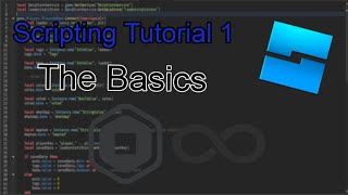 Roblox Scripting tutorial 1 Variables [upl. by Haines]