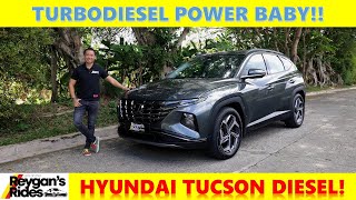 The Hyundai Tucson GLS  A Diesel Performance Crossover Car Review [upl. by Inimak]