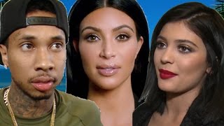 Kim Kardashian Not Impressed By Kylie Jenner amp Tyga [upl. by Ahsinrats]