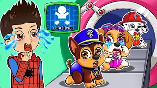 Paw Patrol Cartoon  overcome the scent challenge of chase  Funny paw patrol chase ryder skye [upl. by Anele]