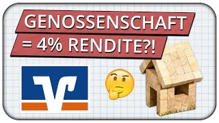 Wohnungsbaugenossenschaften mit 4 Rendite Was ist eine Baugenossenschaften überhaupt 🏢 [upl. by Ojibbob]