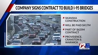 Skanska Construction signed a contract with RIDOT [upl. by Nosremaj]