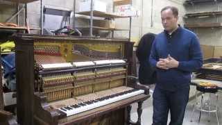 Rebuilding an Antique Piano Before and After [upl. by Orferd]