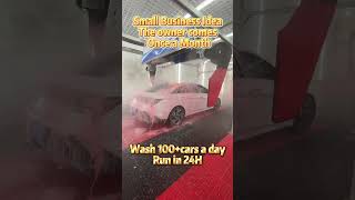 New Touchless Car Wash Experience Fast and Thorough carwash carwashing carcleaning [upl. by Erodroeht]