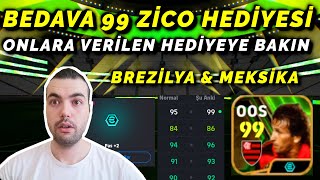 BEDAVA 99 EPİC ZİCO HEDİYESİ 😯 KİMLERE NASIL VERİLMEKTE 🥹BU KADARINI BEKLEMİYORDUM eFootball 2024 [upl. by Lin]