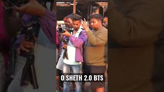 o sheth song shooting  o sheth song bts  o sheth song making osheth viral shorts dancevideo [upl. by Enellek88]