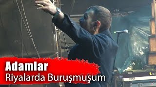 Adamlar  Rüyalarda Buruşmuşum Çukurova Rock Festivali 2019 [upl. by Gretna658]