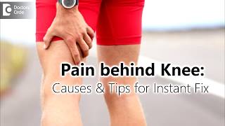 What causes sharp pain behind knee How can it be managed  Dr Navinchand D J [upl. by Stephan284]