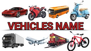 Vehicles name  vehicles name in english  vehicles name spelling learn vehicle name [upl. by Ralph]