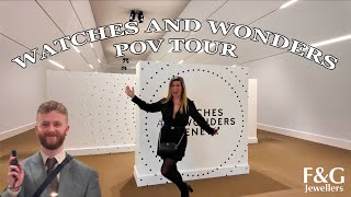 POV A Full UNCUT Tour Of Watches And Wonders [upl. by Sotsirhc]