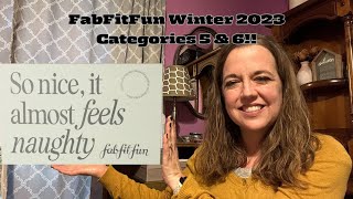 FabFitFun Winter 2023 Categories 5 amp 6 Full Spoilers [upl. by Felike]