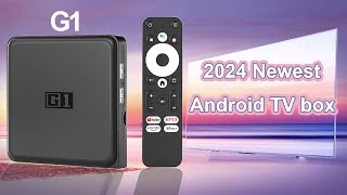 2024 Newest Android TV Box  G1 TV BOX 4K60fpsHDR10Chromecast Dolby Vision [upl. by Ittap4]