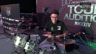 Hatta Mahalli  The Pranoto  quotNever Surrenderquot Drum Playthrough Live at Hammer Drum Competition [upl. by Nnylakcaj]