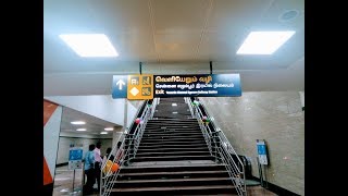 How To Reach Egmore Metro Station  From Egmore Railway Station [upl. by Irra]