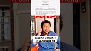 SSC GD 2025 Exam Date Vs SSC CGL Mains Exam Date vs SSC Aspirants shorts viralvideo [upl. by Swagerty476]