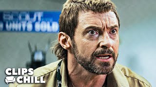 Highway Heist Scene  Chappie Hugh Jackman [upl. by Bathesda901]