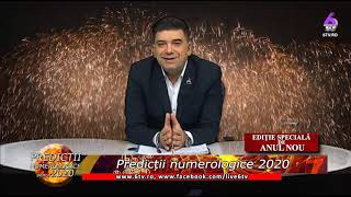 PREDICȚII NUMEROLOGICE PENTRU ANUL 2020 CU ROMEO POPESCU [upl. by Fronia]