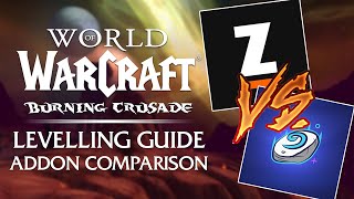 WHICH IS BETTER Zygor Vs RestedXP  Burning Crusade Classic Levelling Addon Comparison [upl. by Alejo]