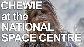 Chewbacca Cosplay at the National Space Centre [upl. by Ahsienet]