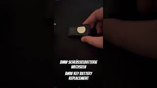 How to Change Your BMW Key Battery [upl. by Jemie185]