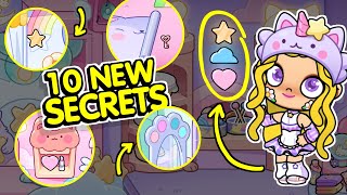 10 NEW SECRETS IN KAWAII MAKEUP SHOP  AVATAR WORLD  HAPPY TOCA [upl. by Bunow]