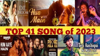 Best Top 41 Bollywood Songs Of 2023 of All Time  top bollywood songs 2023 [upl. by Anazus]