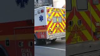 Philadelphia Fire Department Medic 35 Returning 121221 [upl. by Yrotciv]