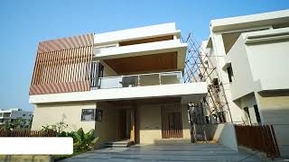 Bhavya constructions Aspire homes villas projectseptember month progress drone hyderabad For [upl. by Ullyot]