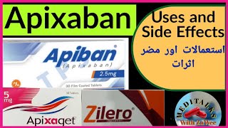 Uses And Side Effects of Apixaban  Uses Of Apixaban  Side Effects of Apixaban  Apixaban Uses [upl. by Aerda]