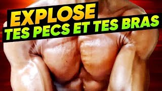 MUSCLER SES BRASPECTORAUX RAPIDEMENT – SANS AUCUN MATERIEL [upl. by Jacobson233]