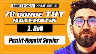 70 Günde TYT Matematik Kampı  1Gün  2Video  PozitifNegatif Sayılar  2024  merthoca [upl. by Daukas444]