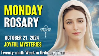 Monday Rosary Joyful Mysteries of the Rosary 💙 October 21 2024 VIRTUAL ROSARY [upl. by Netaf]