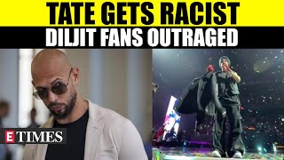 Andrew Tate Faces Backlash Over Racist Remark About Diljit Dosanjh  Watch [upl. by Froemming]