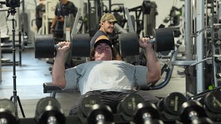 The Bulk Day 85  Chest at American Barbell [upl. by Aven]