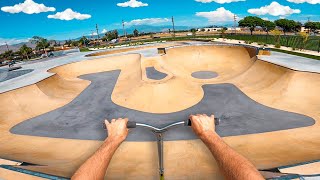 Is this 3 MILLION Skatepark the Future of Scootering [upl. by Noevad]