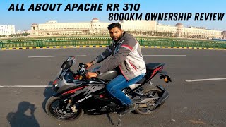 Apache RR 310 Full Ownership Review Of 8000 km [upl. by Rfinnej324]