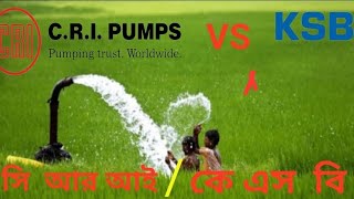 CRI 17stage vs KSB 18stage comparison  cri vs ksb pump comparison [upl. by Nelson559]