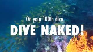 100th dive  dive without shorts Shot at Richelieu Rock Thailand with SONY ActionCam [upl. by Draneb887]