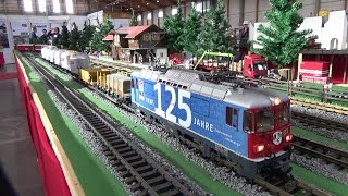 Faszination Modellbahn 2016 Sinsheim SPUR 0  SPUR G LGB PIKO [upl. by Yllaw890]