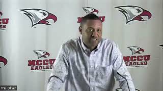 NCCU FB Presser week 3 vs UCLA Sept 11 2023 [upl. by Aicilef]