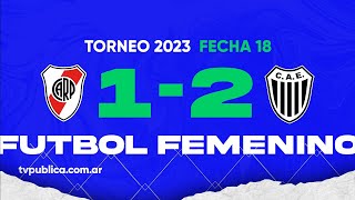 River Plate vs Estudiantes BA Fecha 18 del Campeonato Femenino YPF Torneo 2023 [upl. by Aileno]