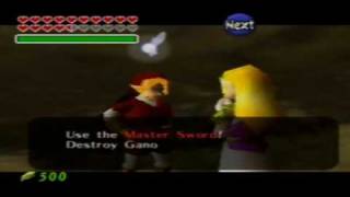 Zelda Ocarina of Time Boss Fight 10 Ganon Final Boss [upl. by Acirtal]