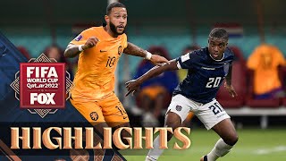 Netherlands vs Ecuador Highlights  2022 FIFA World Cup [upl. by Gemoets]