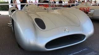 【The Sound of Silverarrows】Mercedes W196 STREAMLINER グッドウッド Goodwood [upl. by Ainatit145]